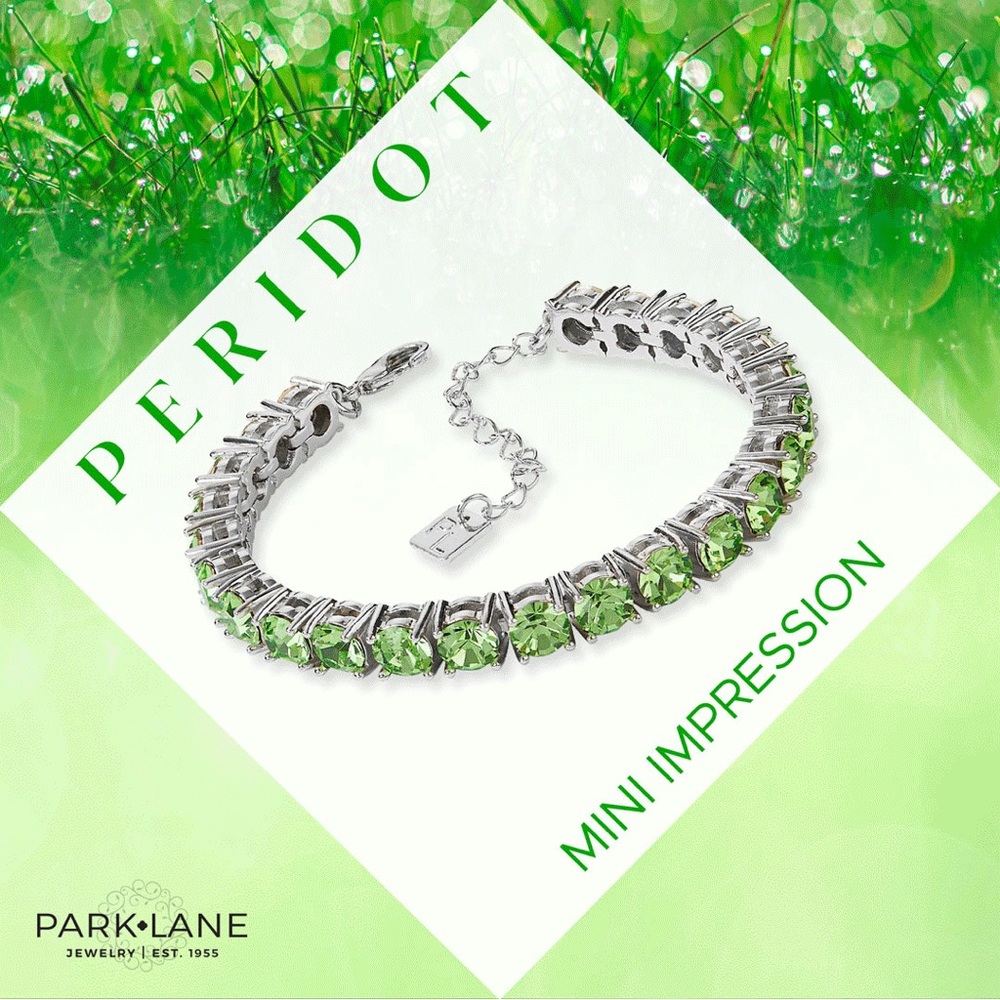 NEW STYLE DROP - PERIDOT
MINI IMPRESSION BRACELET